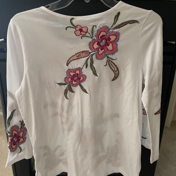 Johnny Was Libbi top white XS - Picture 5 of 5